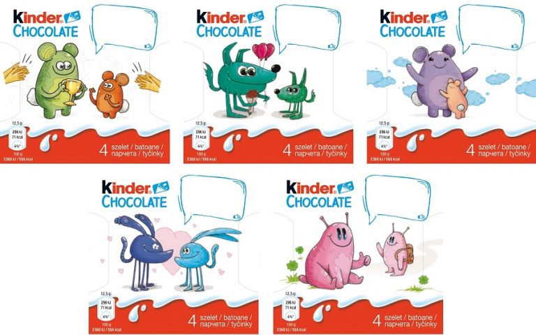 Originálna obrázková edícia Kinder Chocolate